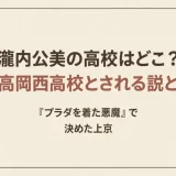 瀧内公美の高校はどこ？高岡西高校とされる説と『プラダを着た悪魔』で決めた上京